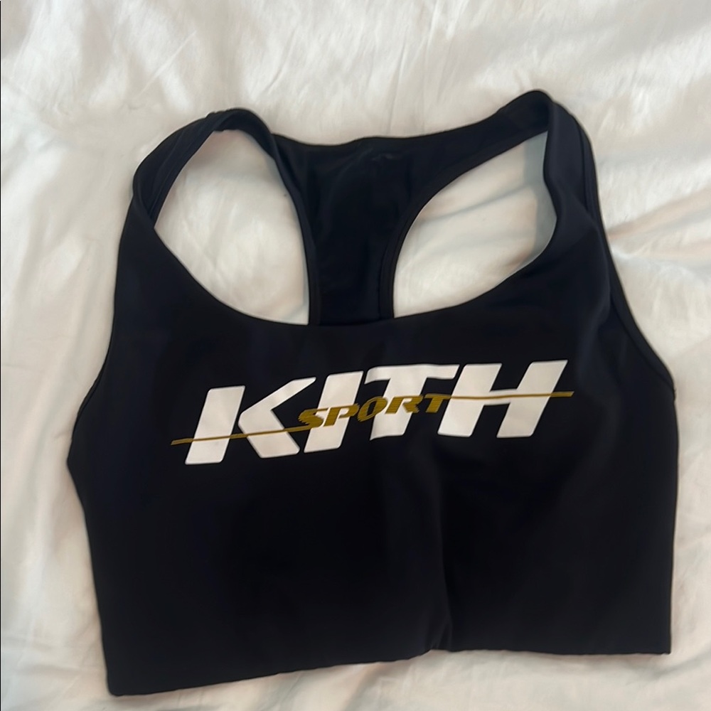 Kith Sport Black Logo Activewear